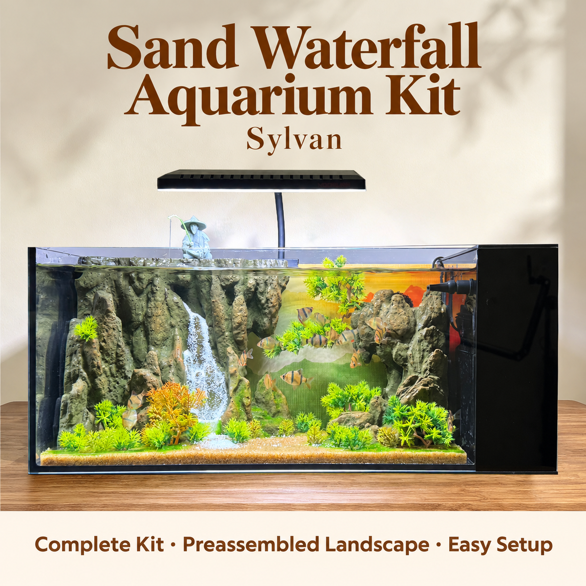 Sand Waterfall Aquarium Kit