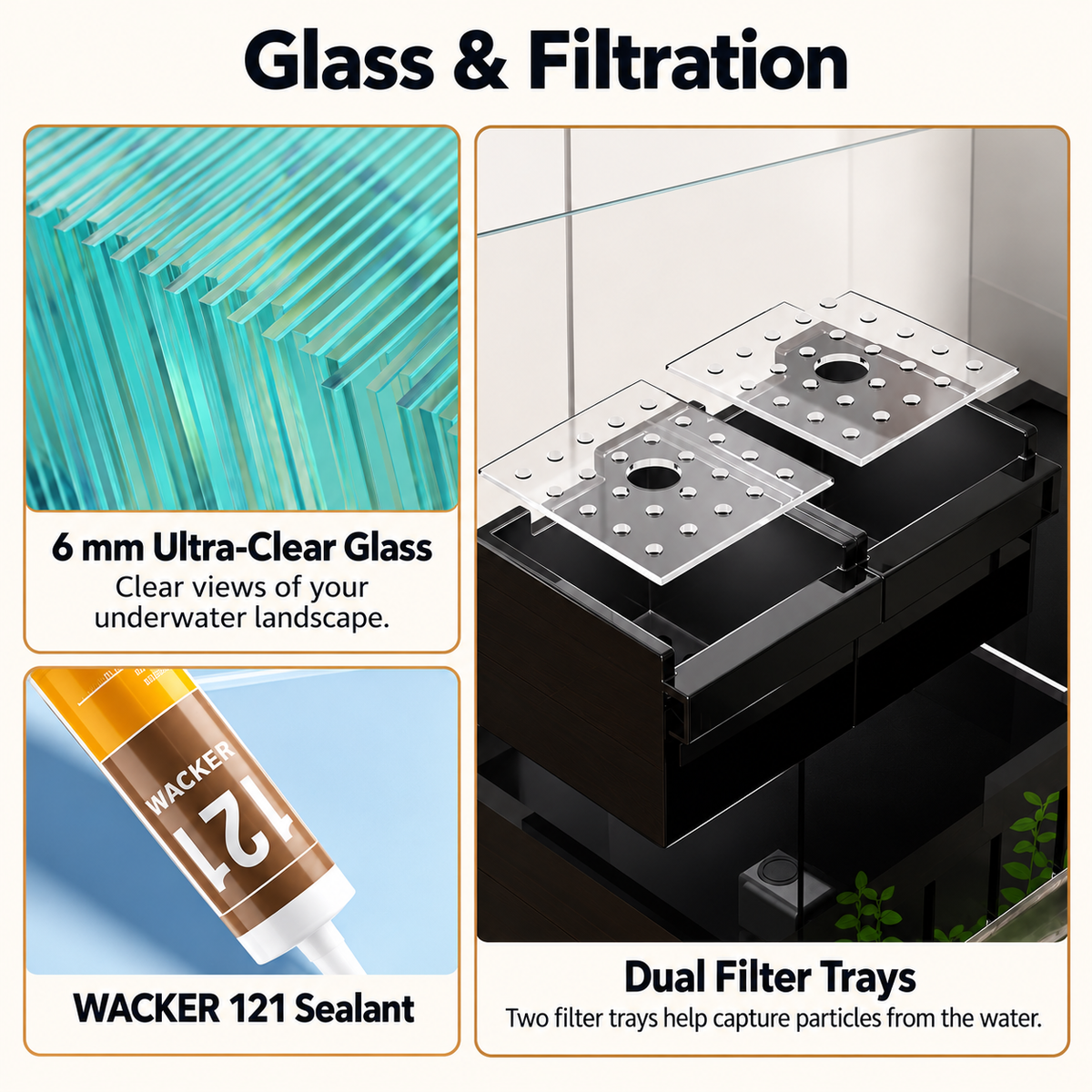 Sand Waterfall Aquarium Kit